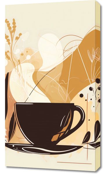 Obraz 50x90cm Aromatyczna Przerwa zdjęcie 1