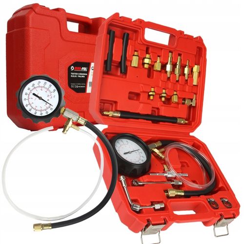 MAR-POL TESTER MIERNIK CIŚNIENIA SPRĘŻANIA OLEJU PALIWA 21EL WALIZKA M57674 na Arena.pl