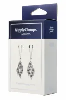 virgite nipple clamps with pendant - regulowane klamry z ozdobą
