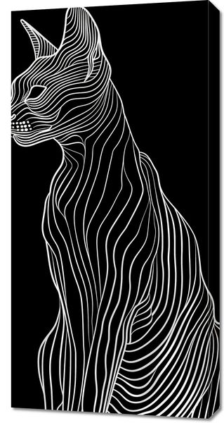 Obraz 50x100cm Minimalny Kontur zdjęcie 1