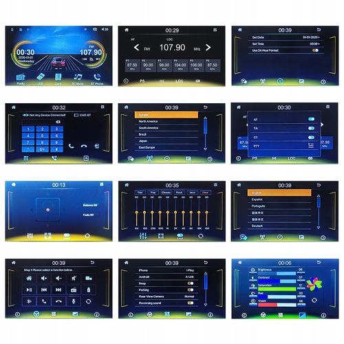 RADIO SAMOCHODOWE 1DIN 7'' BT WYSUWANY EKRAN DOTYKOWY MIRROR LINK na Arena.pl