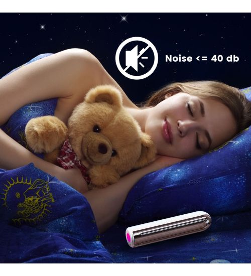 Mini wibrator - różowe złoto zdjęcie 5