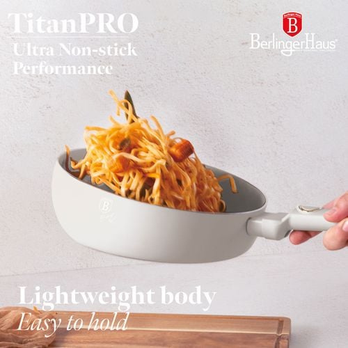 wok patelnia flip tytanowa 26cm berlinger haus bh-8059 sahara na Arena.pl