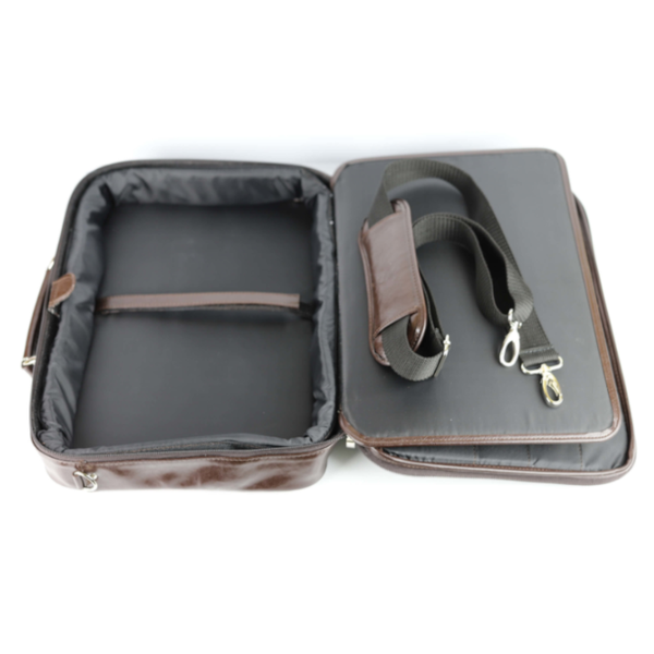 541 Teczka do laptopa - brąz KEMER zdjęcie 4