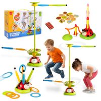 Zabawka gra Interaktywna 5w1 biedronka rakieta rzutki skaczące ramiona