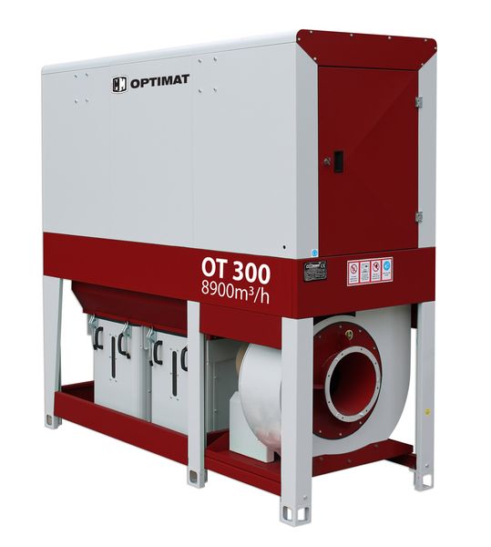 Odciąg do trocin OPTIMAT 8900 m3h wyciąg przemysłowy pochlaniacz wiór zdjęcie 1