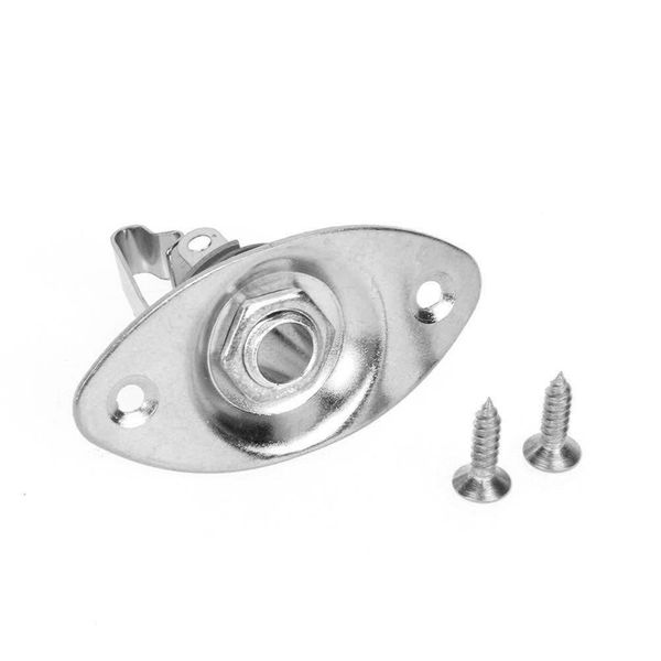 Gniazdo do gitary Jack 6,3mm MSP32 srebrny zdjęcie 1