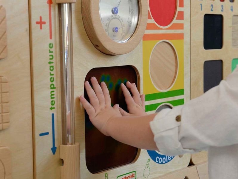 MASTERKIDZ Nauka o Temperaturze Ścienna Tablica Edukacyjna Flex zdjęcie 10