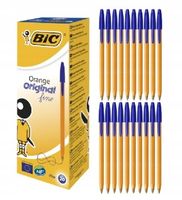 Długopisy tradycyjne BIC Orange niebieskie 20 szt.