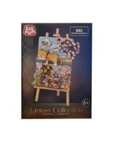 MINI KLOCKI KONSTRUKCYJNE ELE FUN PAINTING OBRAZ 3D kot kotek 880el wiek 6+