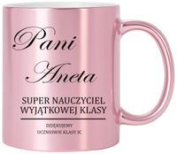 KUBEK PREMIUM Z IMIENIEM PREZENT DZIEŃ NAUCZYCIELA WYCHOWAWCZYNI