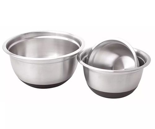 zestaw stalowych misek kuchennych klausber kb-7388 na Arena.pl