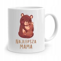 Kubek Prezent Urodzinowy Dla Najlepszej Mamy Z Nadrukiem Ze Zdjęciem