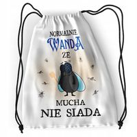 Plecak Dla Wandy Sportowy Szkolny Worek Torba Z Nadrukiem Ze Zdjęciem