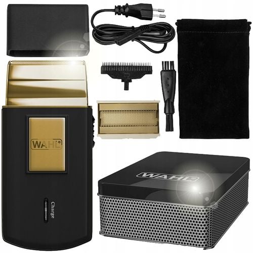 GOLARKA DO BRODY WŁOSÓW WAHL TRAVEL SHAVER 7057-016 GOLD + DODATKOWA na Arena.pl