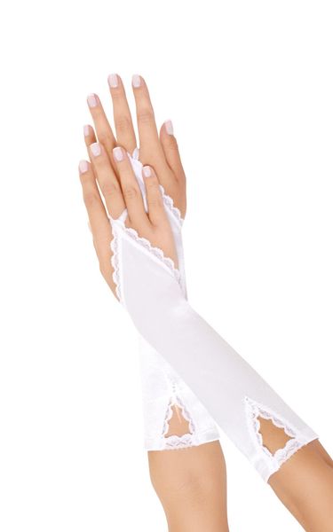 Gloves 7710 - White S/L zdjęcie 1