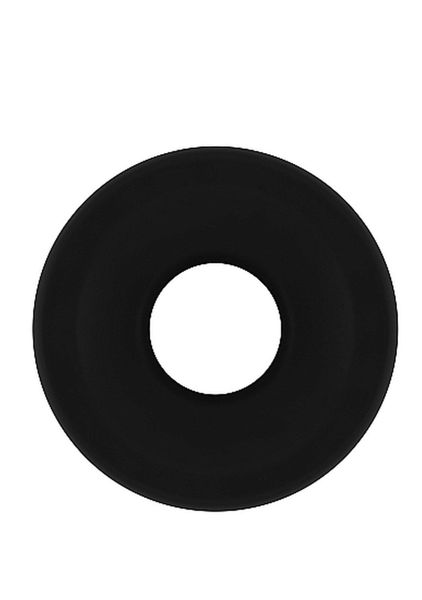 No.50 - Medium Hollow Tunnel Butt Plug - 4 Inch - Black zdjęcie 2