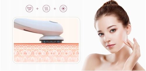 MEZOTERAPIA BEZIGŁOWA MASAŻER EMS TWARZY LIFTING 8W1 FRENNE ZESTAW + GRATIS na Arena.pl