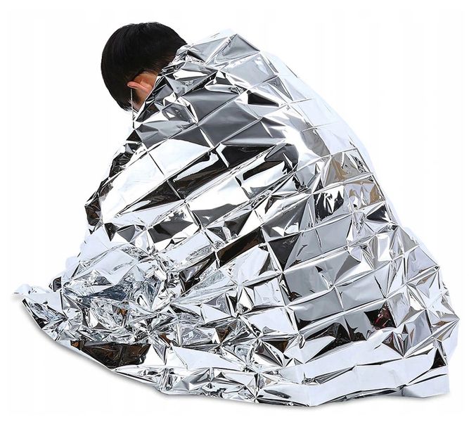 Koc termiczny ratunkowy 160x210cm zdjęcie 4