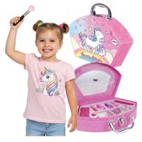 Unicorn Zestaw piękności makeup Kuferek kosmetyków PREZENT dla Dziewczynki
