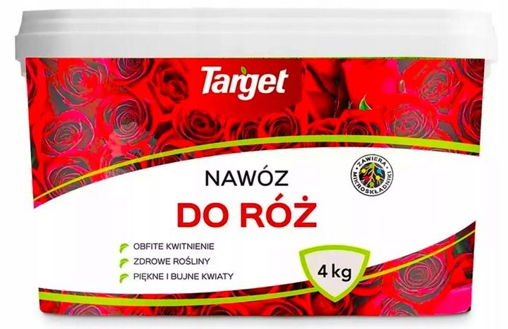 TARGET NAWÓZ DO RÓŻ Z MIKROELEMENTAMI 4KG zdjęcie 1