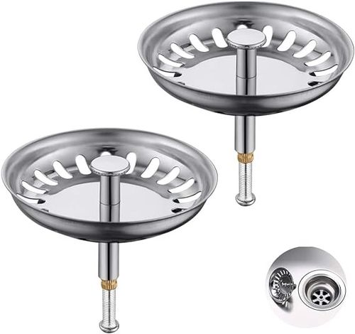 Sitko Korek Do Zlewu Kuchennego 80 mm Zestaw 2szt na Arena.pl