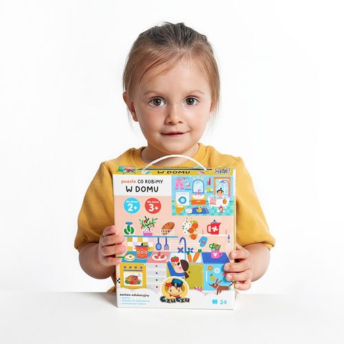 Puzzle Co Robimy W Domu 24 Elementy na Arena.pl