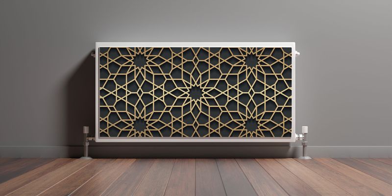 Osłona MAGNETYCZNA Grzejnika Wzór Abstrakcja 100cm x 60cm zdjęcie 3