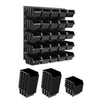 Tablica warsztatowa narzędziowa 386 x 390 mm ścianka garaż 25 kuwet