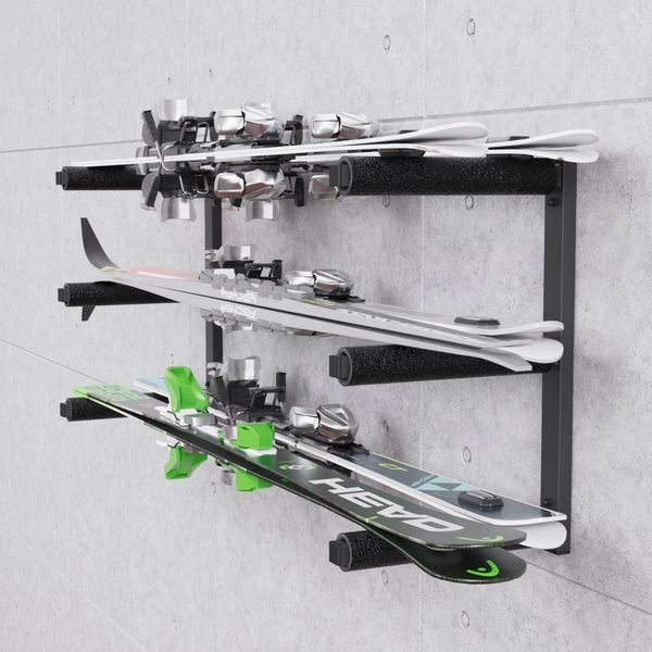 UCHWYT ŚCIENNY NA DREWNO NARTY DESKĘ SNOWBOARD zdjęcie 3