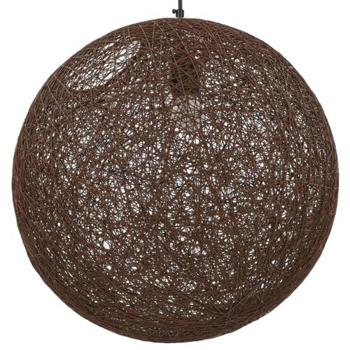 Lampa Wisząca, Brązowa, Kula, 45 Cm, E27 na Arena.pl