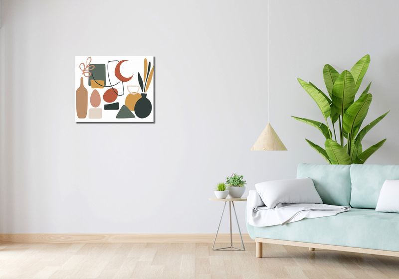 Obraz 60x50cm Formy Wyzwolone zdjęcie 2