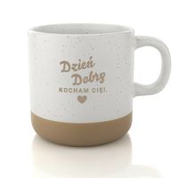 Ceramiczny Kubek z Grawerem na WALENTYNKI Prezent dla Dziewczyny Chłopaka