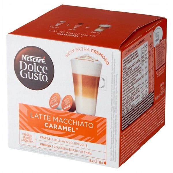Kapsułki Nescafe Dolce Gusto Latte Caramel 16szt zdjęcie 3