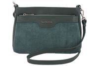 Wizytowa torebka damska skórzana - Zielona ciemna