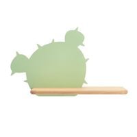 Cactus 3 lampa kinkiet 4W LED 4000K iq kids zielony