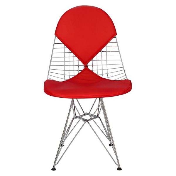 Krzesło Net double czerwona poduszka zdjęcie 2