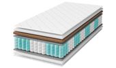 Materac 90x200 materac kieszeniowy Prestige Kokos 26 cm z pokrowcem H4 H5