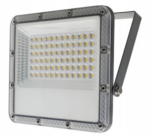 Halogen LED Naświetlacz Lampa 50W 5500lm Premium Reflektor Zewnętrzny na Arena.pl