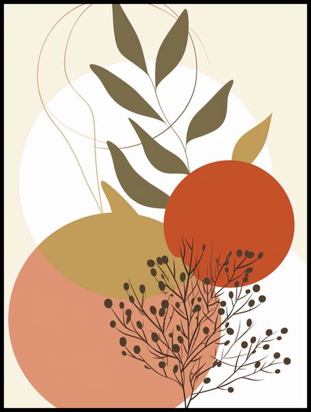 Plakat 75x100cm Impresja Jesieni zdjęcie 2