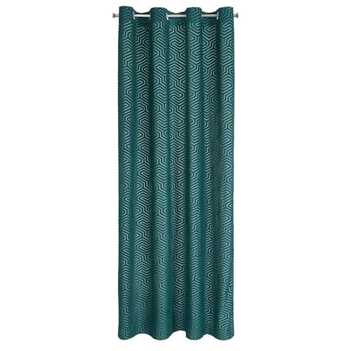 Zasłona gotowa na przelotkach INGA 140x250 Pierre Cardin turkusowa na Arena.pl