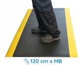 Antyzmęczeniowa mata Orthomat Diamond 120 cm x MB czarno-żółta