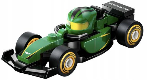 71049 - lego minifigures - bolid formuła f1 aston martin na Arena.pl
