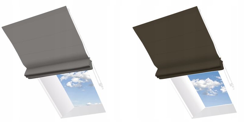 Roleta Rzymska Dachowa na Wymiar 12 Kolorów zdjęcie 13