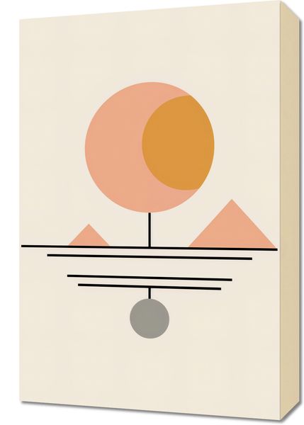 Obraz 40x60cm Geometryczna Utopia zdjęcie 1