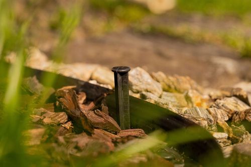 Zestaw obrzeże trawnikowe BORDER KOTWY 20m 6cm na Arena.pl