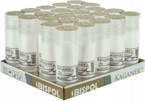 Wkłady do zniczy Bispol Kaganek K4 4dni 24 szt na Arena.pl