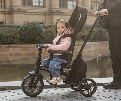 MILLY MALLY 6300 Qplay Rowerek Trójkołowy Comfo Max Black na Arena.pl