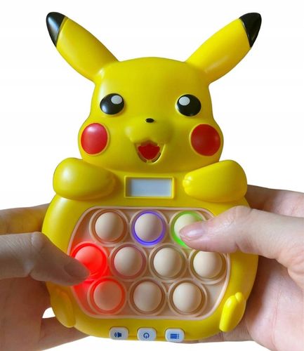 GRA ZRĘCZNOŚCIOWA POP IT ANTYSTRESOWA ELEKTRYCZNA, KOLOROWE PODŚWIETLENIE! na Arena.pl