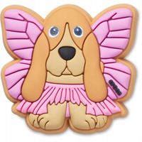 Crocs Przypinka Ozdoba Pin Charms Jibbitz Do Butów Basset Hound Fairy